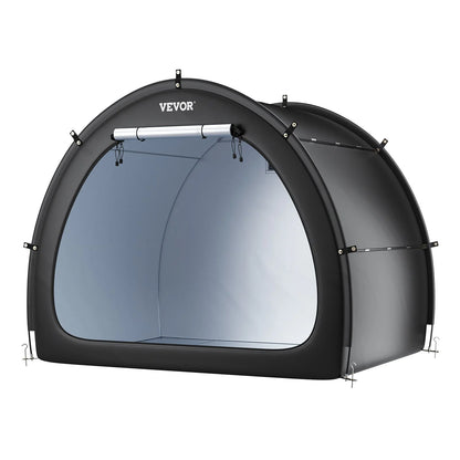 Outdoor Bike Storage Tent Fan-Shaped Waterproof Bike Tent for 4 to 5 Bikes - View 9
