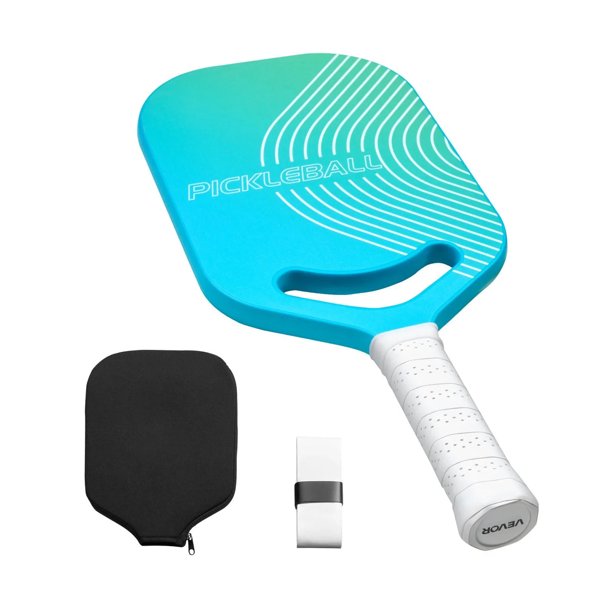 Pro Carbon Fiber Pickleball Paddle with Aero Throat Honeycomb Core Racket - View 8