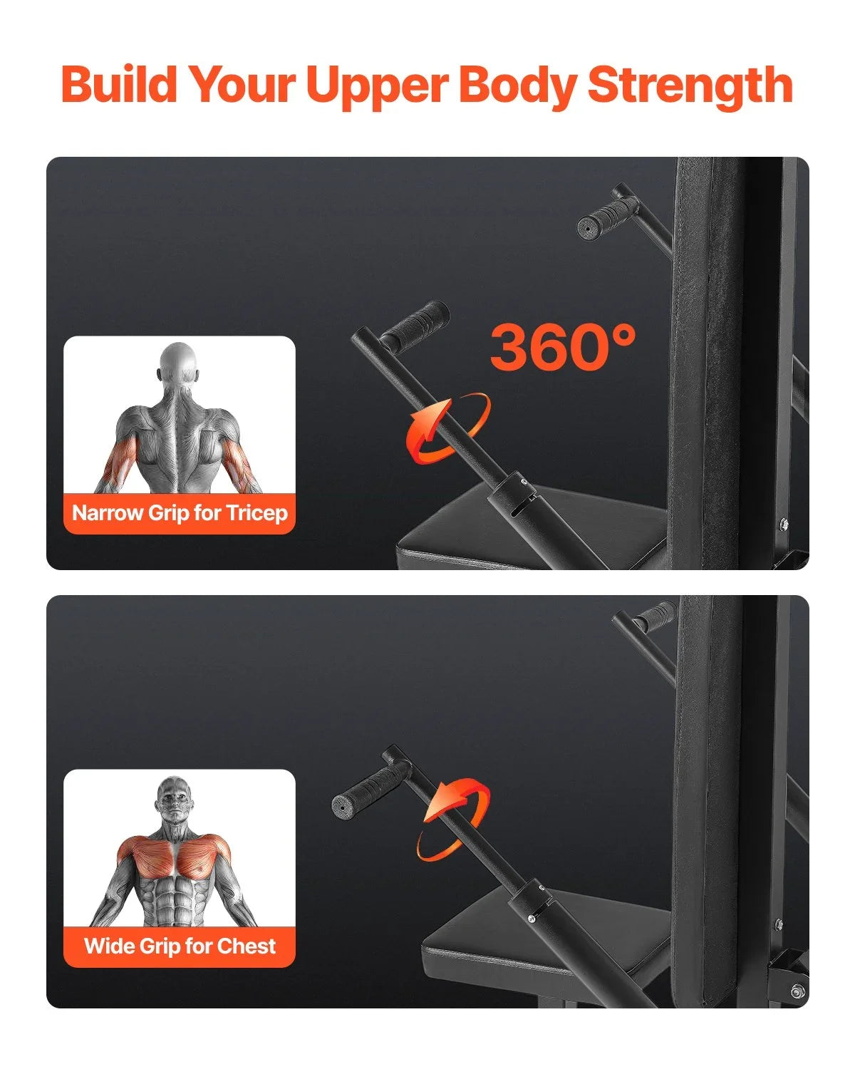 Seated Dip Machine Tricep Bicep Press Down Equipment Chest Training Cable Bar - View 2