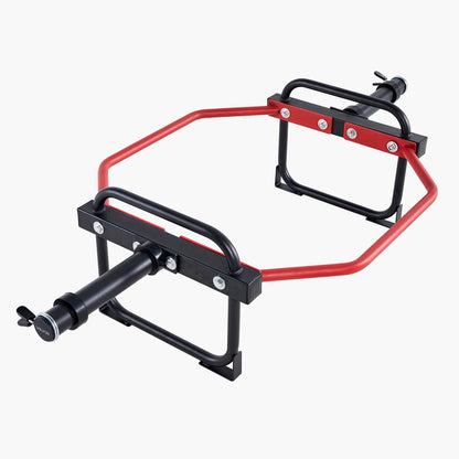 Trap Bar Hex Bar, 2-Inch Hex Barbell, 500 LBS Capacity Shrug Bars, Weightlifting and Strength Training Equipment, Home Gym for Squats, Deadlifts, Shoulder Presses, Red