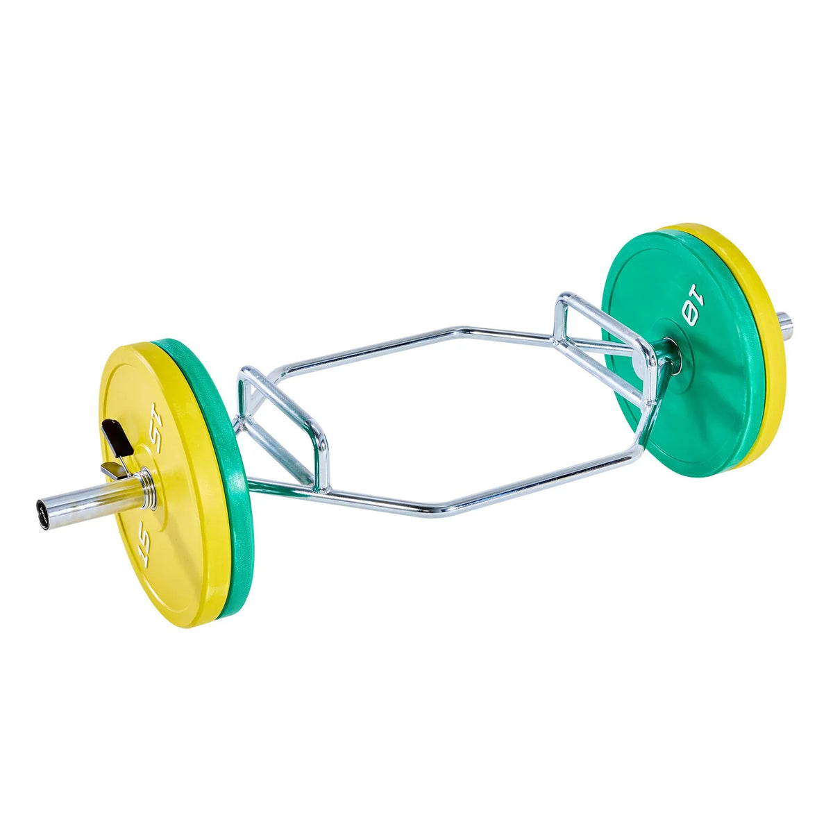 Trap Bar Hex Bar Barbell Weightlifting for Squat Shrug Deadlift 2in Knurled Grip - View 10