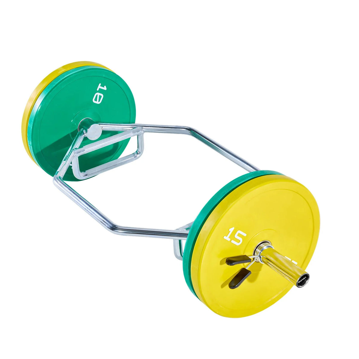 Trap Bar Hex Bar Barbell Weightlifting for Squat Shrug Deadlift 2in Knurled Grip - View 9