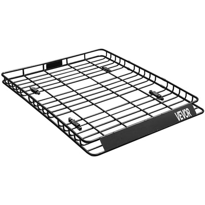 Universal Roof Rack Cargo Carrier Basket 64x50x4.1 in Car Top Luggage Holder Net - View 9