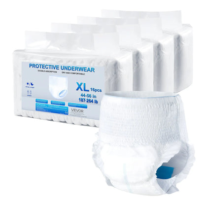 VEVOR Adult Incontinence Underwear Protective Underwear for Men & Women XL Size