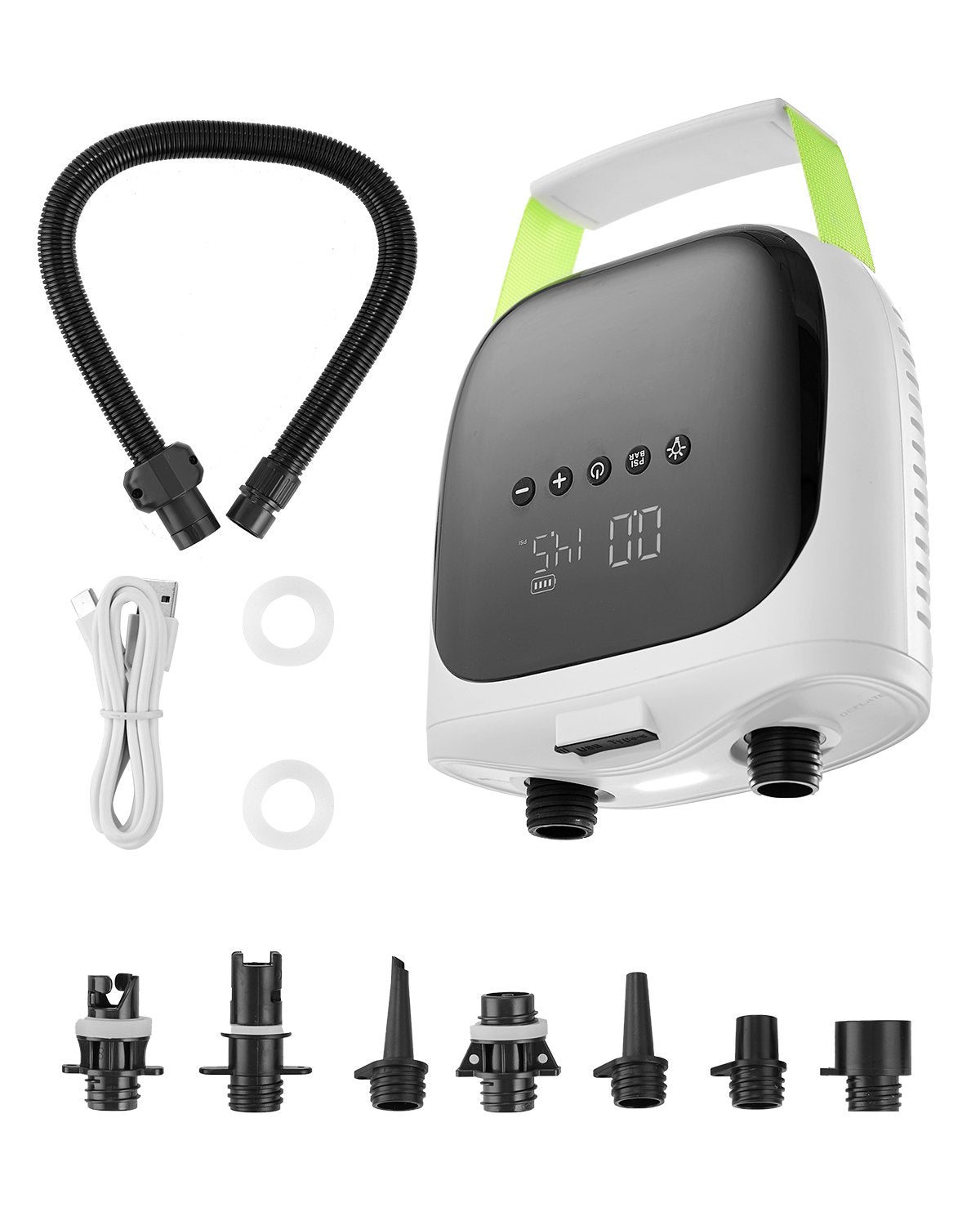 Paddle Board Pump Rechargeable Battery-Powered 20PSI Electric SUP Air Pump