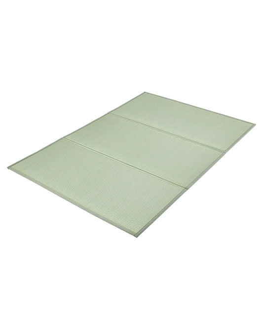 Queen Size Japanese Tatami Mat, Foldable Natural Rush Grass Floor Mattress