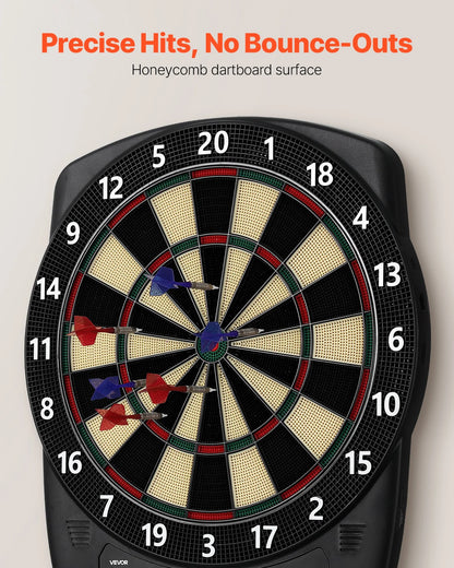VEVO Electronic Dartboard 13.5 inch - 43 Game Modes Inside - View 2