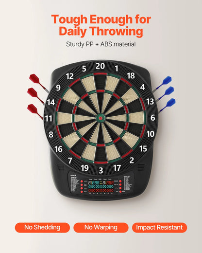 VEVO Electronic Dartboard 13.5 inch - 43 Game Modes Inside - View 4