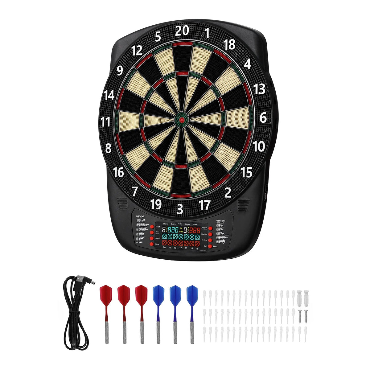 VEVO Electronic Dartboard 13.5 inch - 43 Game Modes Inside - View 8
