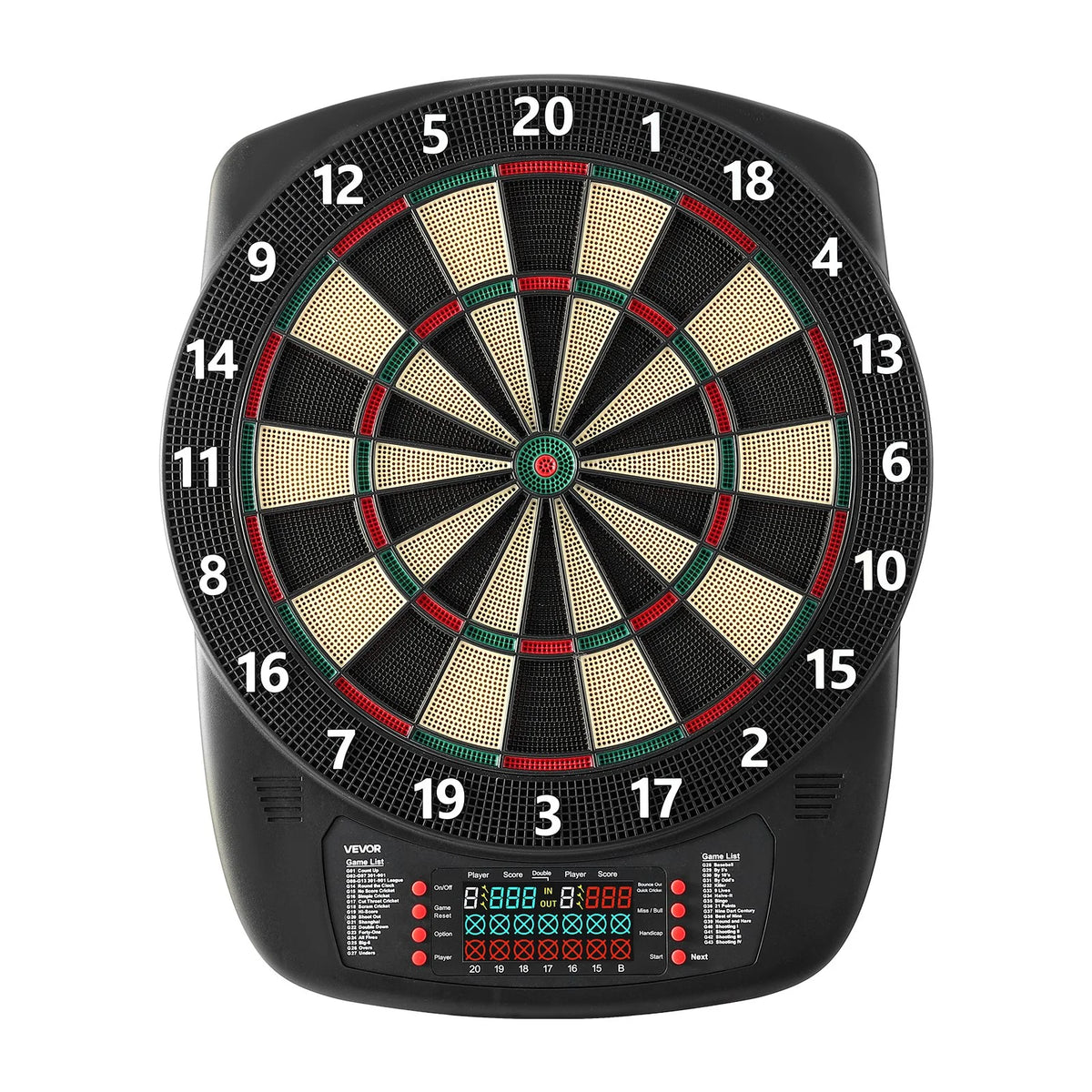VEVO Electronic Dartboard 13.5 inch - 43 Game Modes Inside - View 9