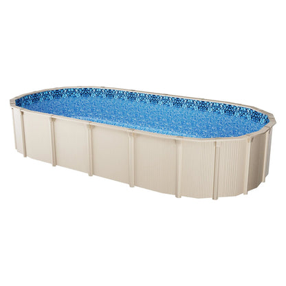 VEVOR 12 x 24 ft Oval Pool Liner, Unibead Above Ground Pool Liners, 52in Wall Height, Durable Standard Gauge Vinyl, Designed for Steel Sided Above-Ground Swimming Pools - View 9