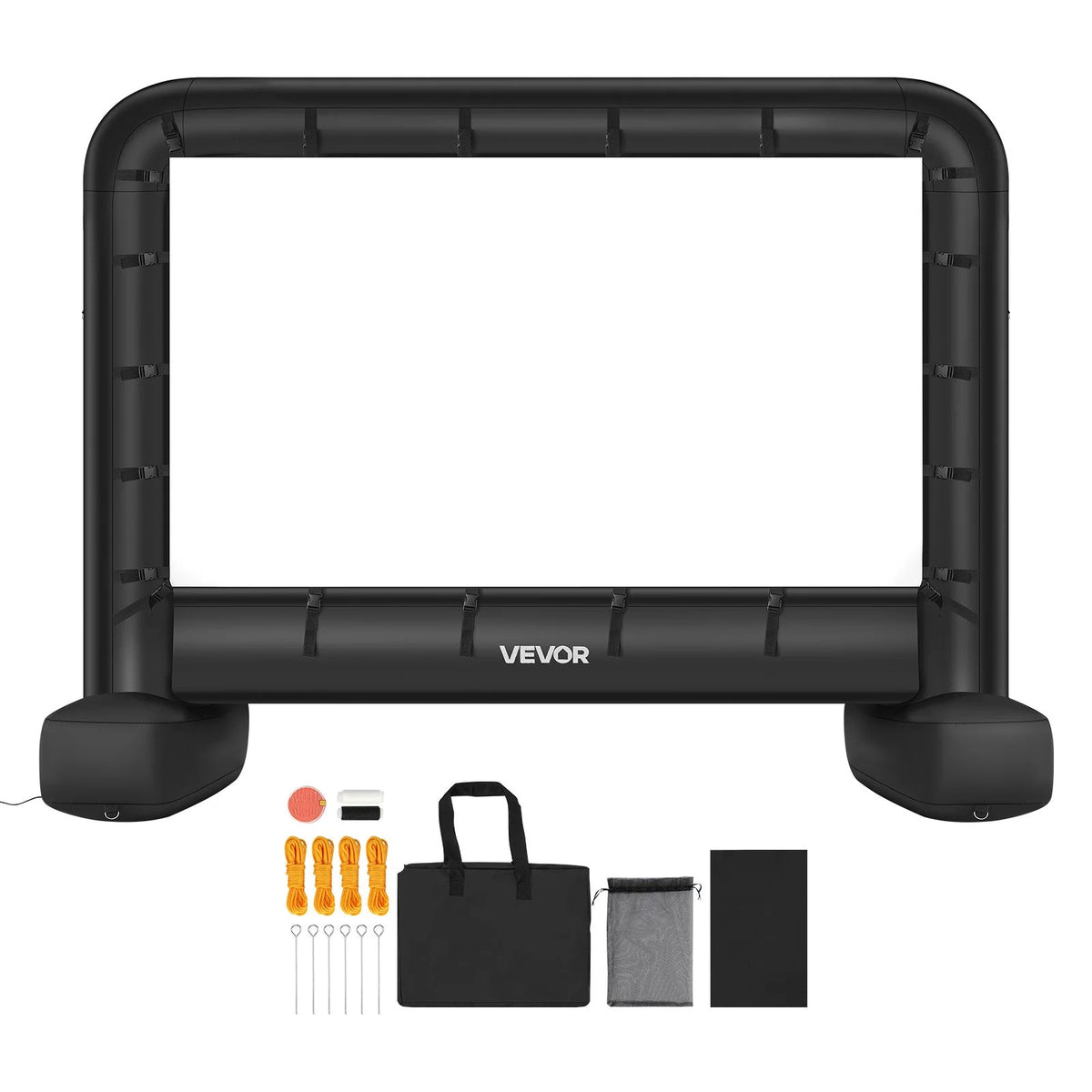 VEVOR 14 ft Inflatable Movie Screen 16:9 600D Movie Projection with Portable Bag - View 8