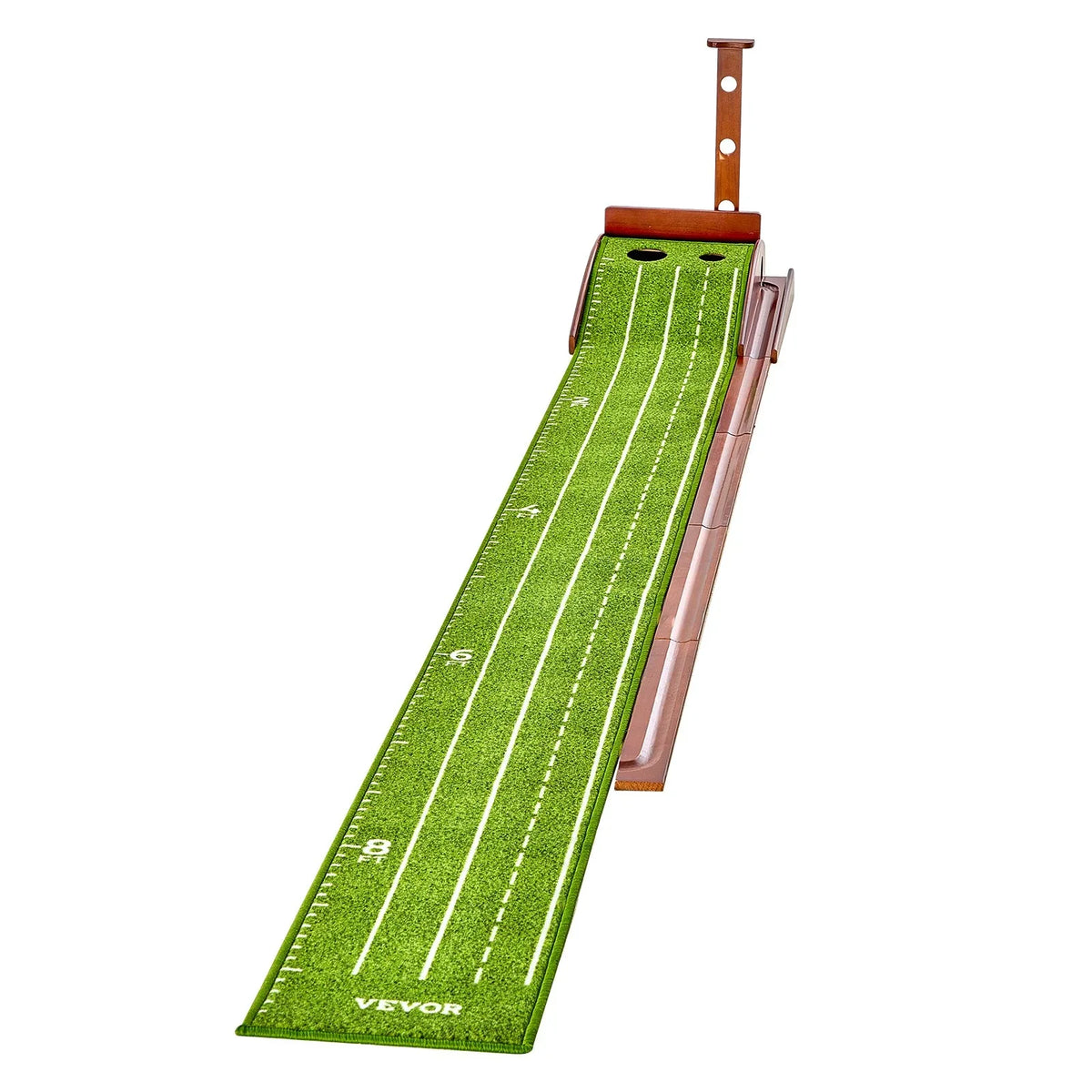VEVOR 2 Hole Golf Putting Mat Indoor Golf Putting Green Golf Training Aid - View 2