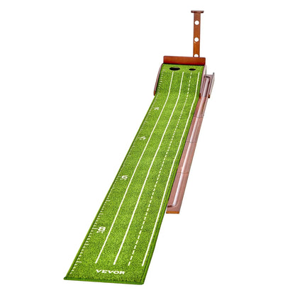 VEVOR 2 Hole Golf Putting Mat Indoor Golf Putting Green Golf Training Aid - View 2