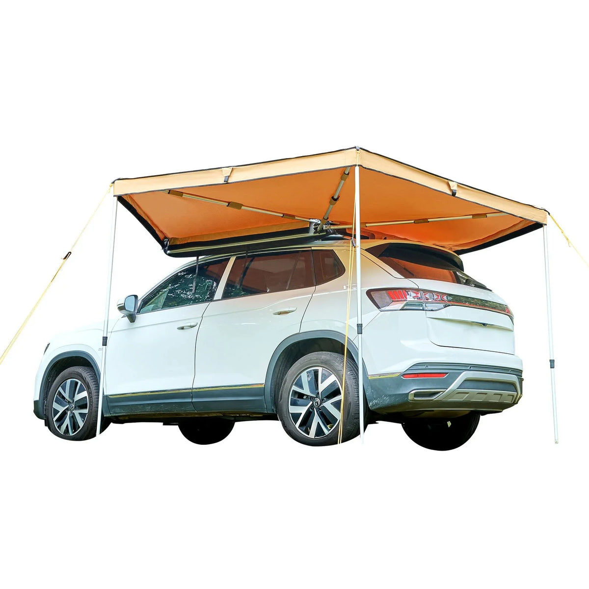 VEVOR 270 Degree Awning, 52 sq.ft Driver Side Vehicle Awning, Waterproof UV50+ Car Side Awnings with Carry Bag, All-Weather Free-Standing Overland Awnings Car Shelter for SUV Van Truck Camping - View 8