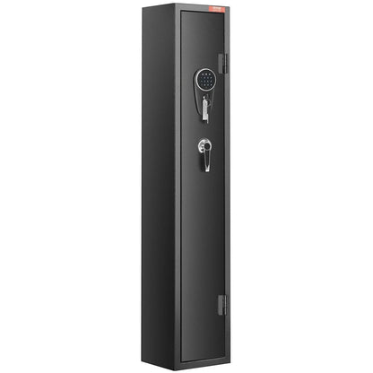 VEVOR 3 Rifles Gun Safe, Rifle Safe with Lock & Digital Keypad, Quick Access Gun Storage Cabinet with Removable Shelf, Pistol Rack, Rifle Cabinet for Home Rifle and Pistols - View 10