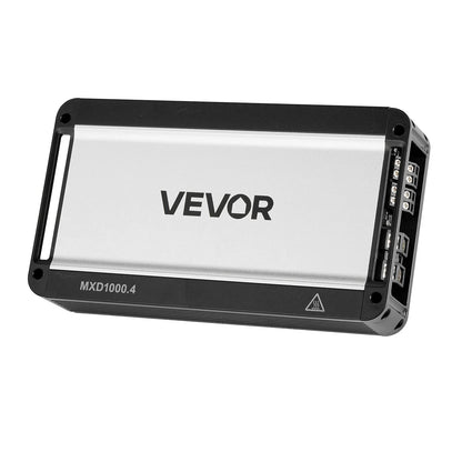 VEVOR 4 Channel Car Audio Amplifier 2 Ohm Stable Bridgeable Class D Full Range Amp Max Power 4 x 500W @ 4 Ohm / 4 x 1000W @ 2 Ohm for Car SUV Truck Off-Road - View 9