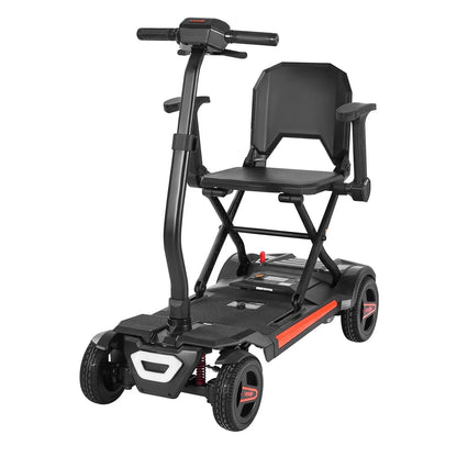 VEVOR 4-Wheel Electric Mobility Scooter for Adults & Seniors, Integrated Automatic Folding Mobility Scooter with Remote Control, NFC Keys & Long Range, 265LBS Loading All Terrain Travel Wheelchair - View 10
