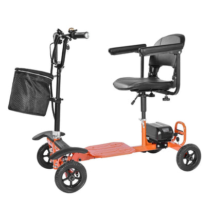 VEVOR 4-Wheel Folding Mobility Scooter Electric Mobility Scooter 265lbs Capacity