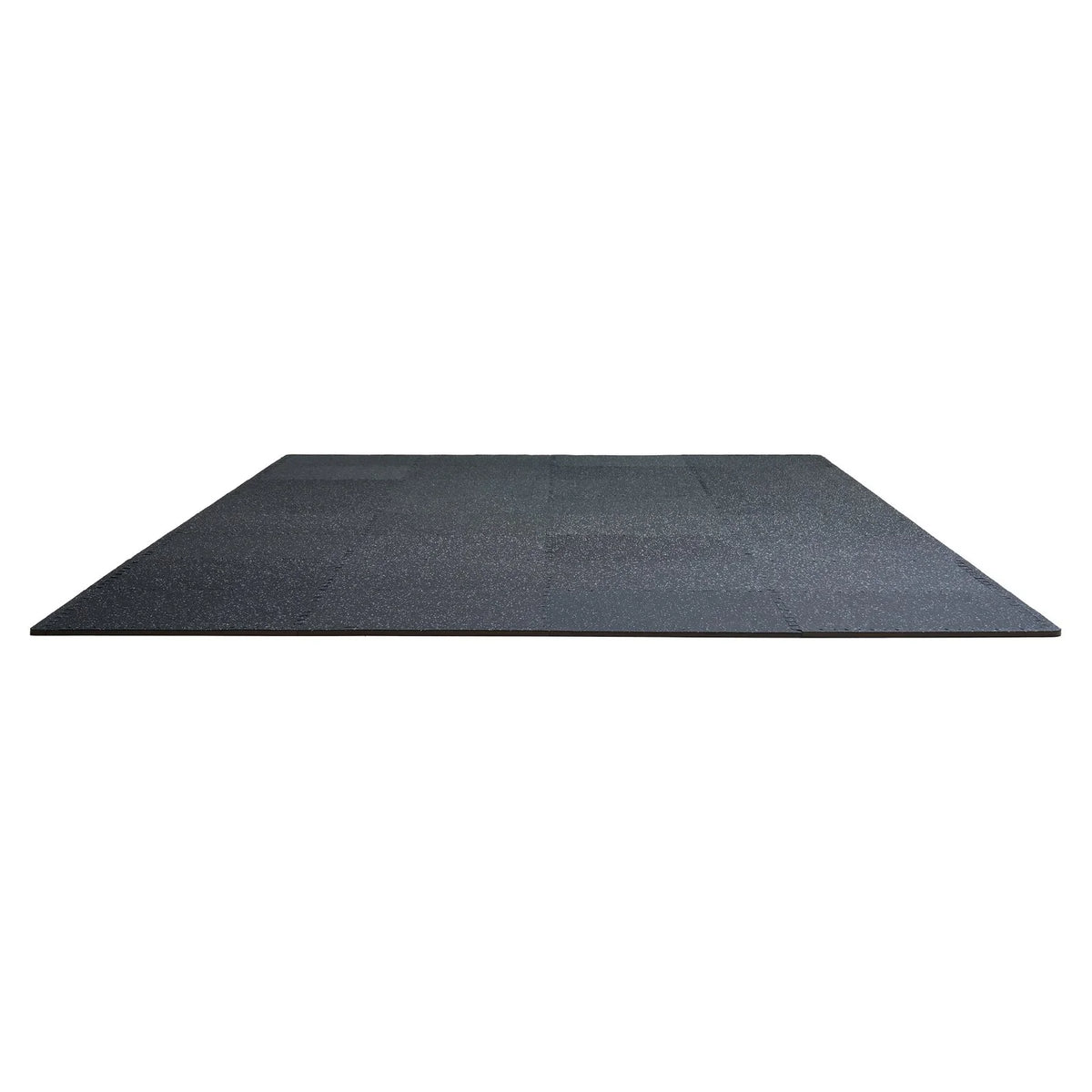 VEVOR 6 PCS 0.56" Thick Gym Floor Mats, 24" x 24" EVA Foam & Rubber Top Interlocking Workout Floor Mats with 24 sq.ft Coverage, Waterproof Exercise Puzzle Flooring for Gym, Home, Garage, Basement, Black & White - View 8
