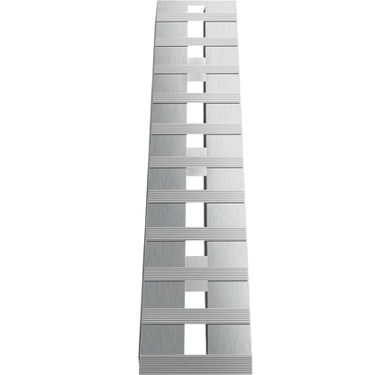 VEVOR 60'' X 12'' Aluminum Trailer Ramps 6000LBS Total Beavertail Hook End 1 Pair 2 Ramps - View 9