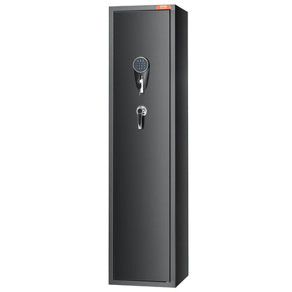 VEVOR 7-8 Rifles Gun Safe, Rifle Safe with Digital Keypad & Lock, Gun Storage Cabinet with Built-in Storage Locker, Removable Storage Shelf for Home Long Gun and Pistols - View 10