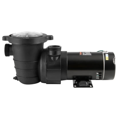 VEVOR Above Ground Pool Pump, 1HP, 80 GPM Max. Flow Single Speed Swimming Pool Pump, 120V 3450 RPM 36 ft Max. Head Lift Pool Pump with Filter Basket, for Above Ground Pools Hot Tubs Spas - View 9