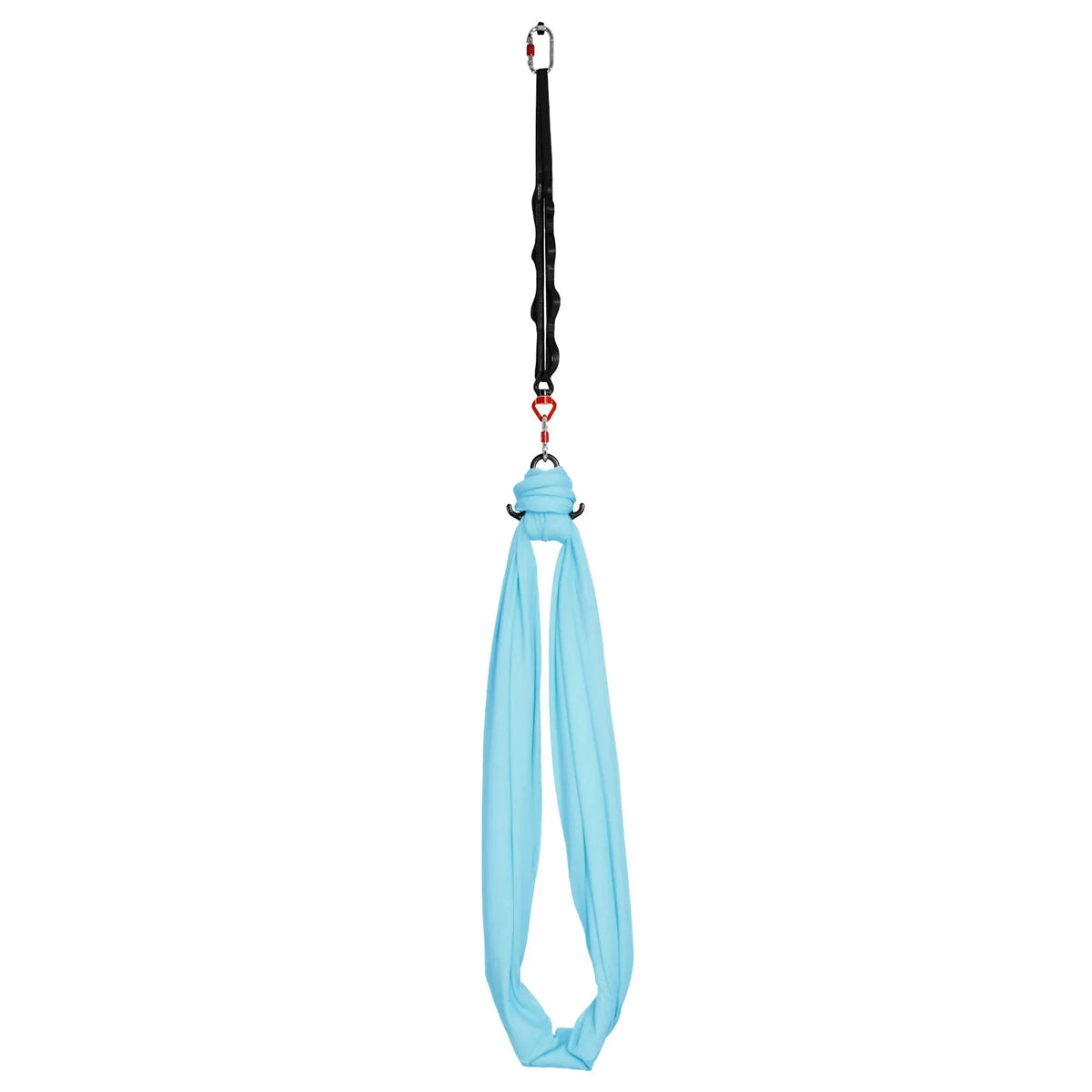 VEVOR Aerial Yoga Hammock, Maximum 300 lbs Load Aerial Silk, Yoga Swing with Nylon Fabric, Daisy Rope, PE Zipper Bag, Gymnastics Swings Suitable for Men and Women, Dual-Function Hammock & Swing - View 8