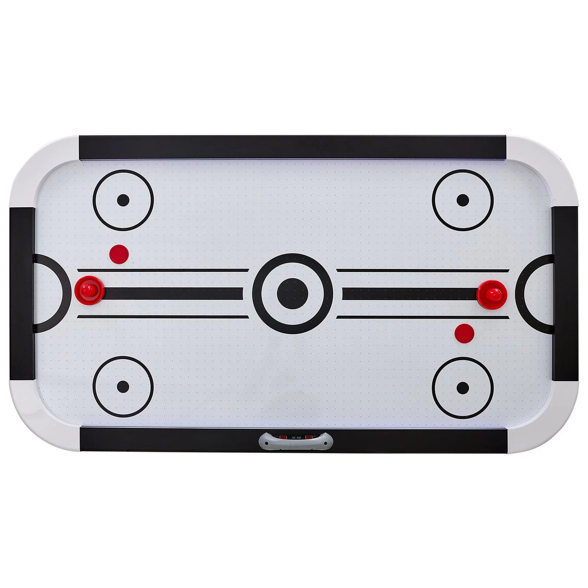 VEVOR Air-Powered Hockey Table, 72" Indoor Hockey Table for Kids and Adults, LED Sports Hockey Game with 2 Pucks, 2 Pushers, and Electronic Score System, Arcade Gaming Set for Game Room Family Home - View 8