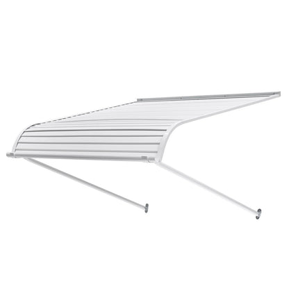 VEVOR Aluminum Awning 40 x 42 in, Durable Window Awning Door Canopy, Lightweight and Stable Aluminum Exterior Awnings Rain Snow Sunlight Protection for Door Entrance Windows Patio Porch - View 10