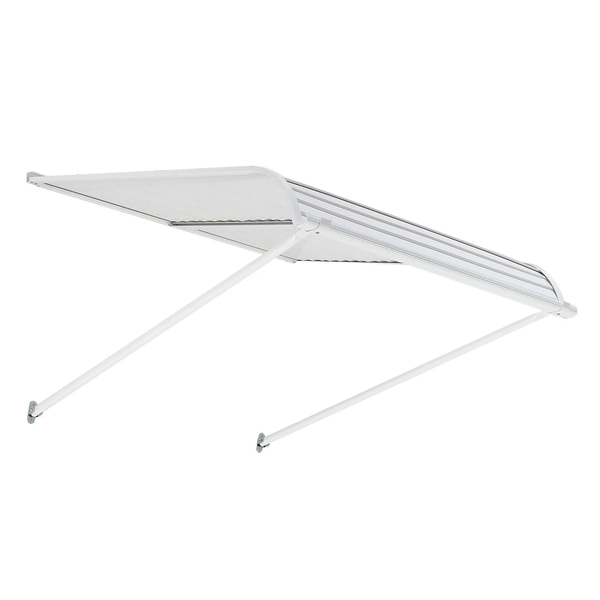 VEVOR Aluminum Awning 40 x 42 in, Durable Window Awning Door Canopy, Lightweight and Stable Aluminum Exterior Awnings Rain Snow Sunlight Protection for Door Entrance Windows Patio Porch - View 9