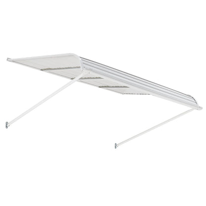 VEVOR Aluminum Awning 60 x 42 in, Durable Window Awning Door Canopy, Lightweight and Stable Aluminum Awnings for Doors Exterior Rain Snow Sunlight Protection for Door Entrance Windows Patio Porch - View 9