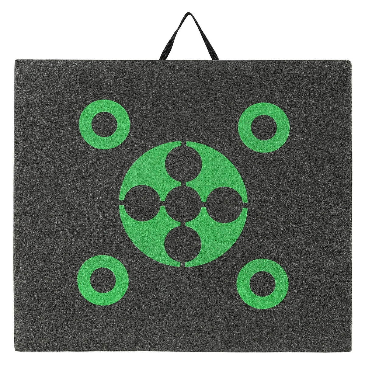VEVOR Archery Target, 16"x18" All-side Shotting Archery Arrow Target, Outdoor Portable Archery Target with Carry Handle, Easy Arrow Removal, Great Visibility, Lightweight, Easy to Transport, Black - View 9