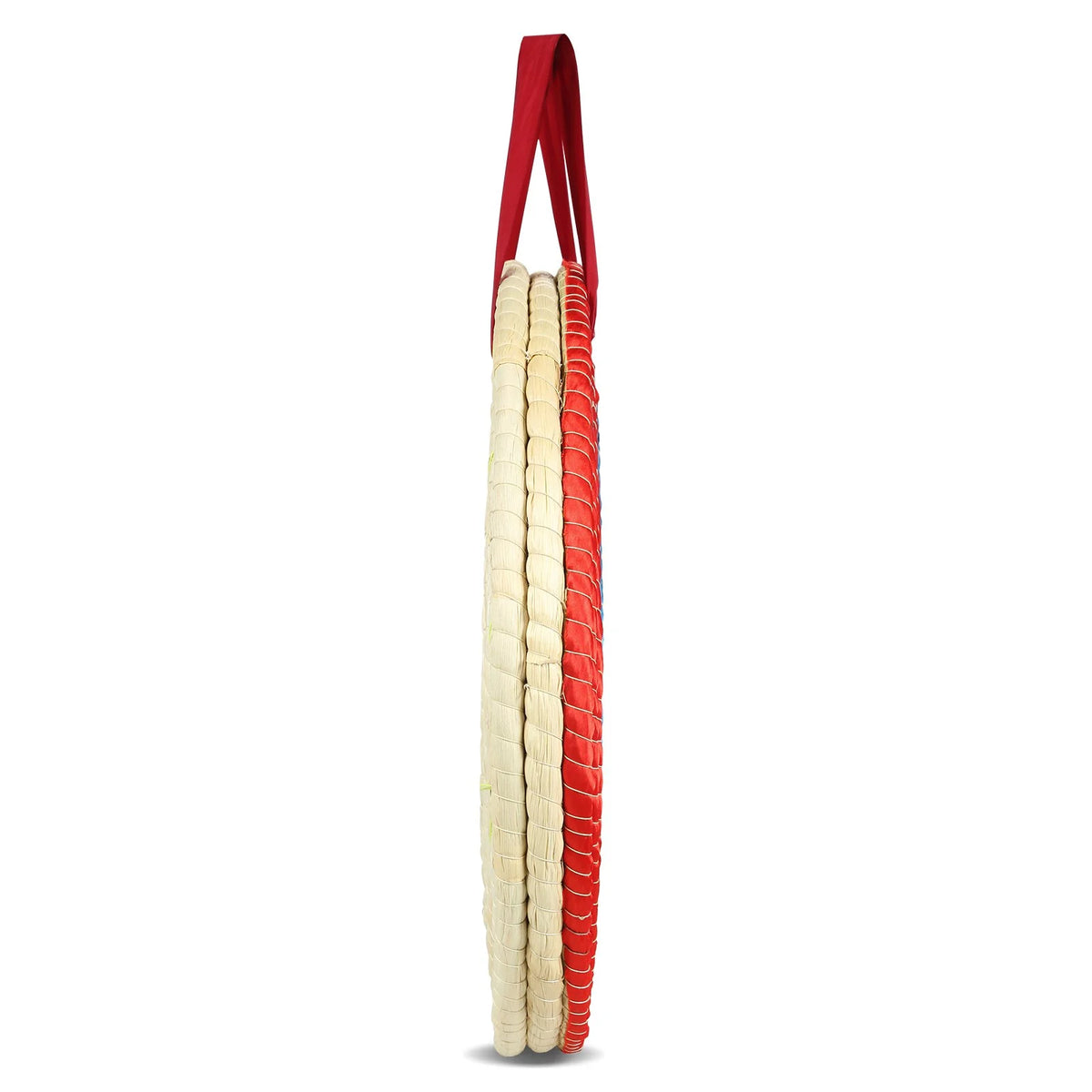 VEVOR Archery Target, 3 Layers 20" Arrow Target, Traditional Solid Straw Round Archery Target Shooting Bow, Hand-Made Arrows Target, Coloured Rope Target for Backyard Outdoor Hunting Shooting Practice - View 9