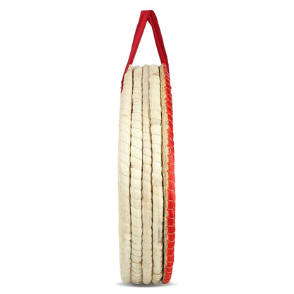 VEVOR Archery Target, 5 Layers 20" Arrow Target, Traditional Solid Straw Round Archery Target Shooting Bow, Hand-Made Arrows Target, Coloured Rope Target for Backyard Outdoor Hunting Shooting Practice - View 9