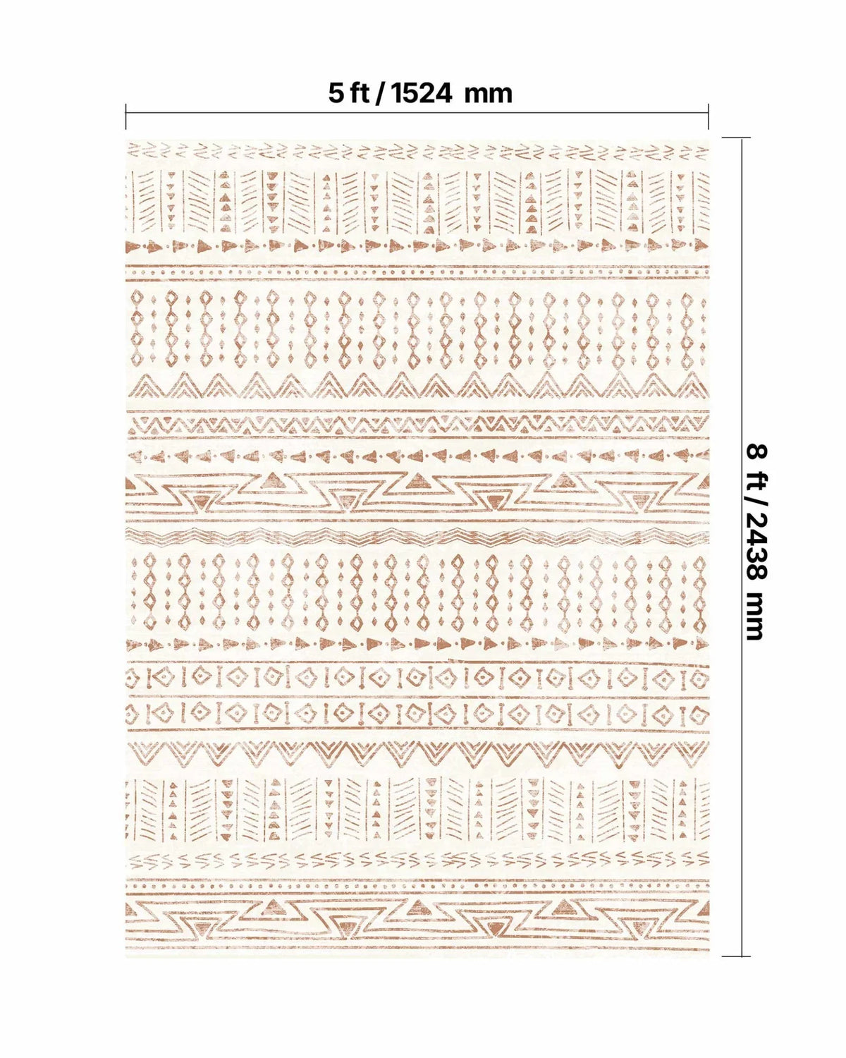 VEVOR Area Rug, 5 x 8 ft Large Washable Rug, Non-Slip and Tear-Resistant Soft Carpet, Pet & Child Friendly Modern Area Rugs, Indoor Mat for Bedroom, Office, Living Room, Kids Room, Entryway, Beige - View 2