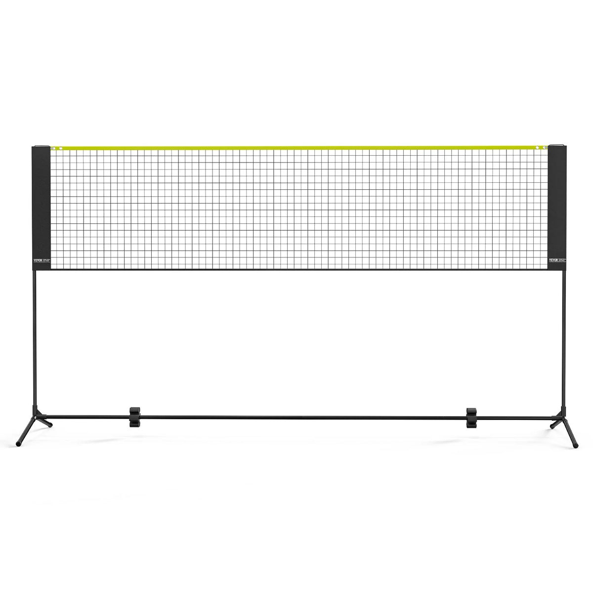 VEVOR Badminton Net, Height Adjustable Volleyball Net, 10ft Wide Foldable Pickleball Net, Portable Easy Setup Tennis Net Set with Poles, Stand and Carry Bag, for Kids Backyard Game Indoor Outdoor Use - View 11