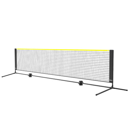 VEVOR Badminton Net, Height Adjustable Volleyball Net, 14ft Wide Foldable Pickleball Net, Portable Easy Setup Tennis Net Set with Poles, Stand and Carry Bag, for Kids Backyard Game Indoor Outdoor Use - View 10