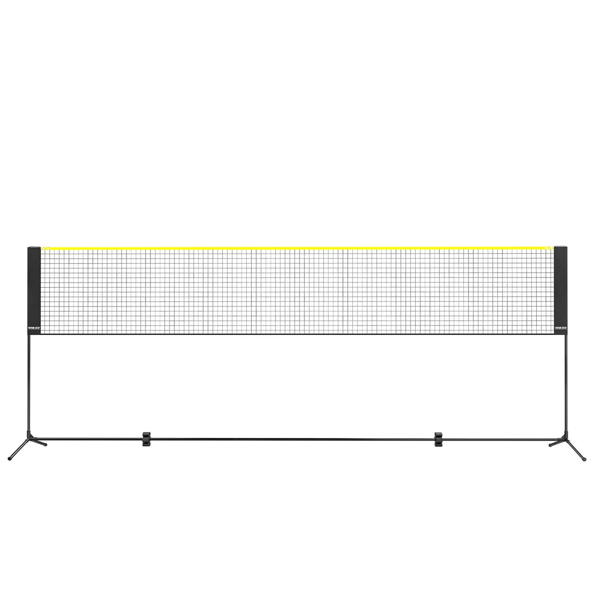 VEVOR Badminton Net, Height Adjustable Volleyball Net, 14ft Wide Foldable Pickleball Net, Portable Easy Setup Tennis Net Set with Poles, Stand and Carry Bag, for Kids Backyard Game Indoor Outdoor Use - View 3