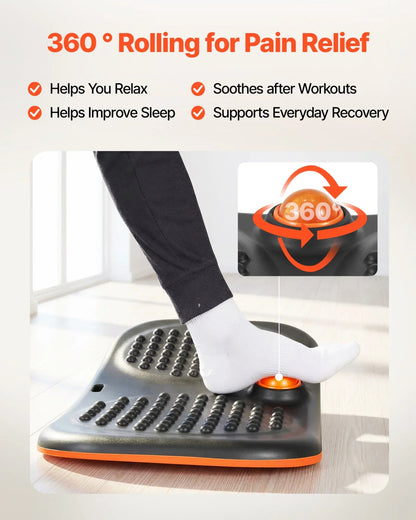 VEVOR Balance Board, Wobble Board Trainer for Adults, Premium Balance Training Equipment Rocker, Compact & Lightweight for Core Workouts, Standing Desk Exercise, Home Gym, Office, Workstation, Black - View 2