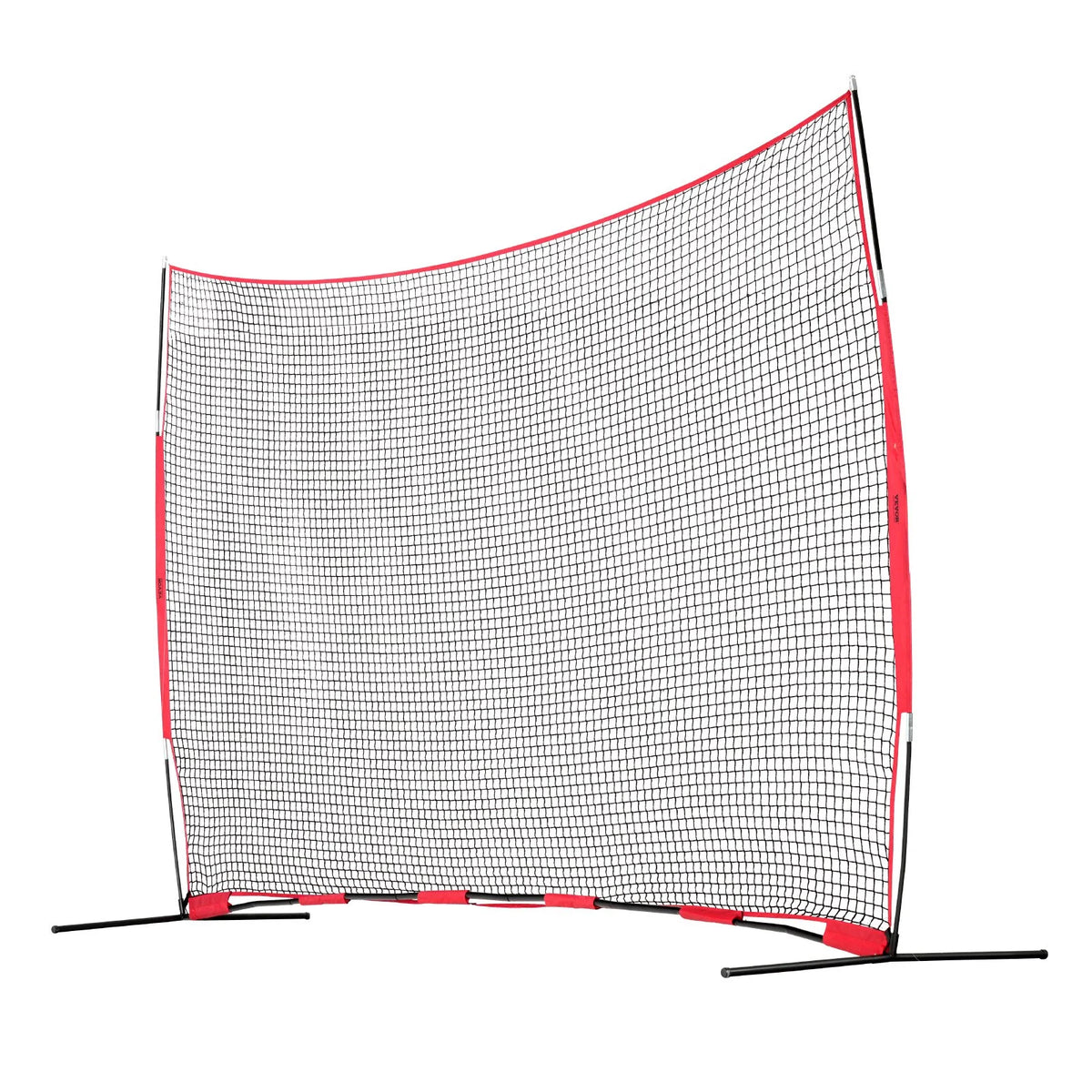 VEVOR Barricade Backstop Net, 16x10 ft Ball Sports Barrier Netting, Portable Practice Equipment with Carry Bag, Protection Screen for Baseball Softball Lacrosse Soccer Training, for Backyard - View 9