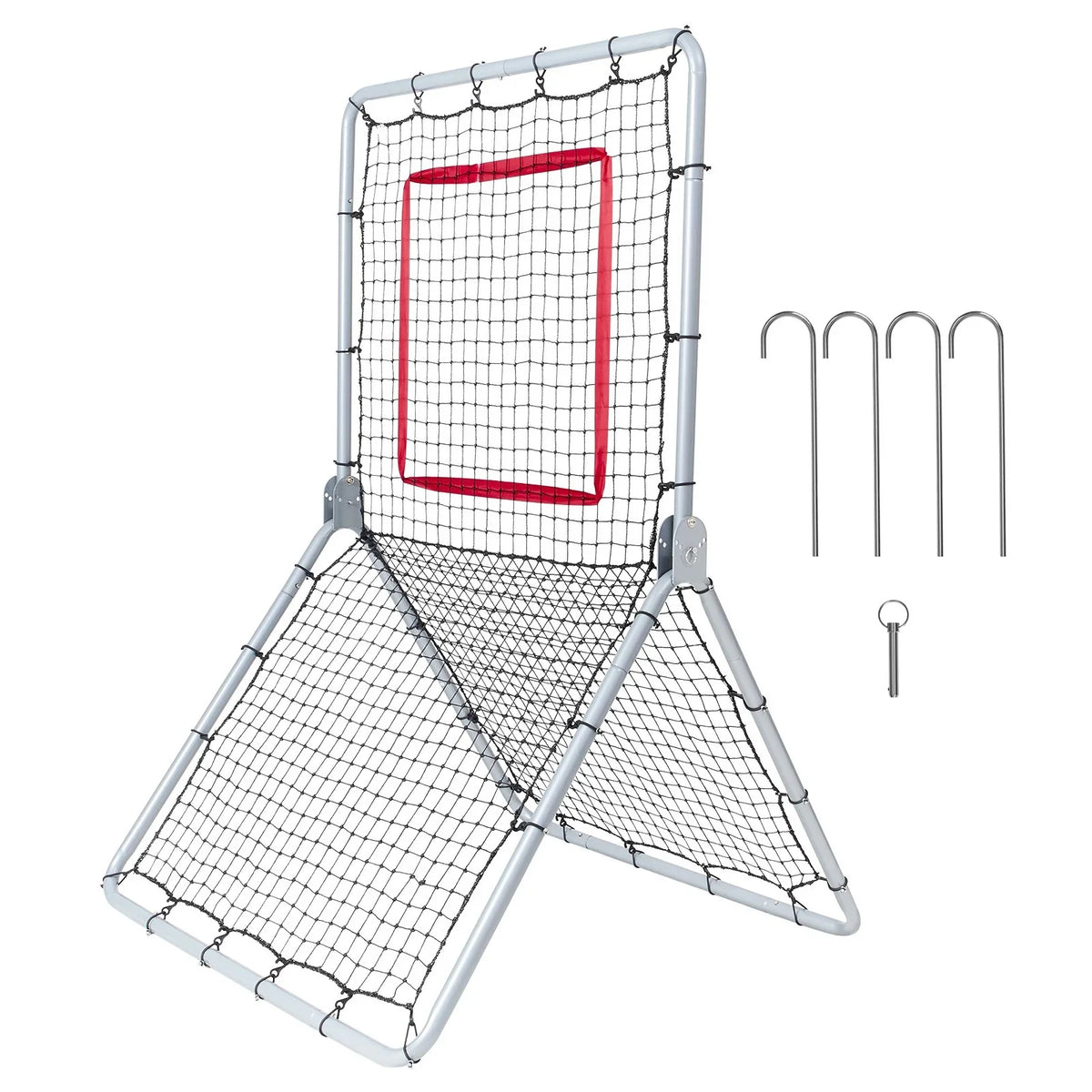 VEVOR Baseball And Softball Rebounder Net 3.5 x 6 ft 5 Adjustable Angles - View 8