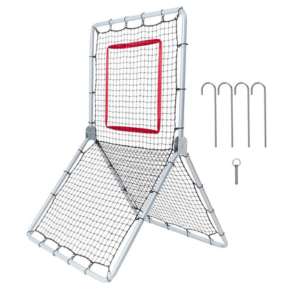 VEVOR Baseball And Softball Rebounder Net 3.5 x 6 ft 5 Adjustable Angles - View 8