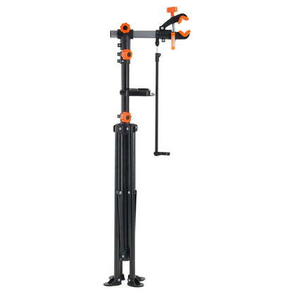 VEVOR Bike Repair Stand, 80 lbs Heavy-duty Steel Bicycle Repair Stand, Adjustable Height Bike Maintenance Workstand with Magnetic Tool Tray Telescopic Arm, Foldable Bike Work Stand for Home, Shops - View 11