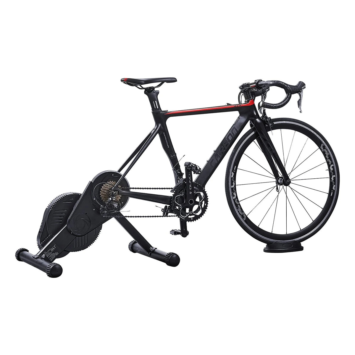 VEVOR Bike Trainer, 1-13 Level, 26-29 in & 700C Wheels, Smart Bicycle Stationary Stand for Indoor Exercise Riding with Front Wheel Riser Block, Fits Road and Mountain Bikes, Compatible with Zwift App - View 9
