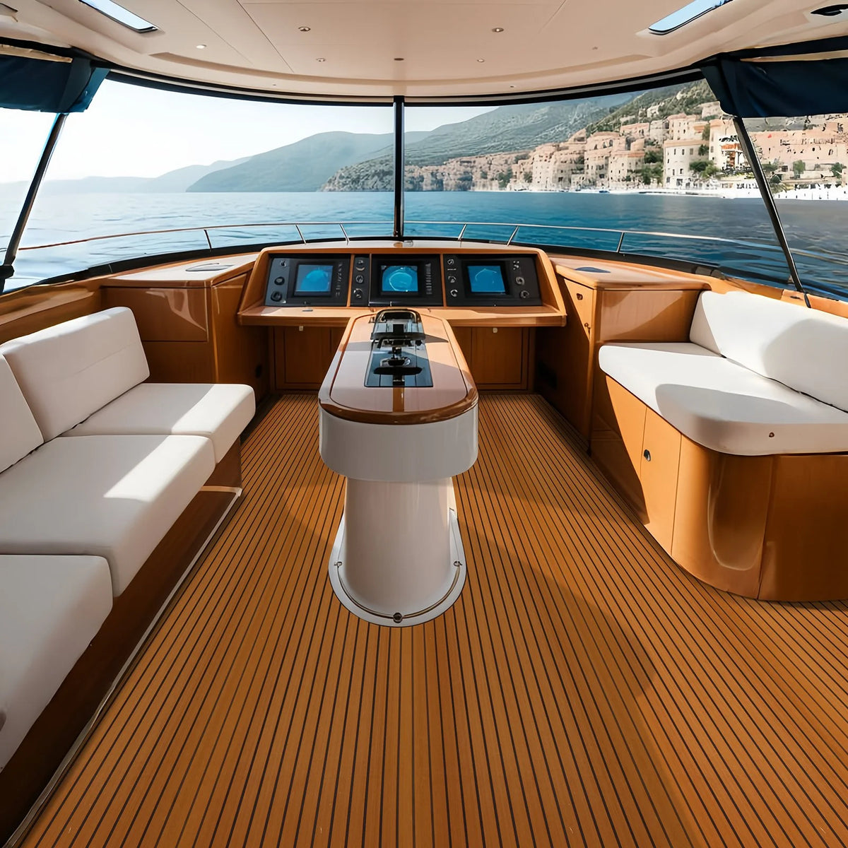 VEVOR Boat Flooring, EVA Foam Boat Decking 94.5" x 46", Non-Slip Self-Adhesive Flooring, 29.9 sq.ft Marine Carpet for Boats, Yacht, Pontoon, Kayak Decking - View 7