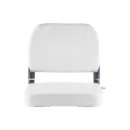 VEVOR Boat Seat Low Backrest Folding Fishing Boat Seat Sponge Cushion White - View 9