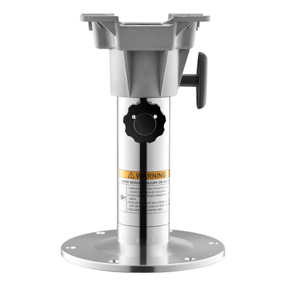 VEVOR Boat Seat Pedestal, Adjustable Height from 12.76 to 18.7 Inches, Aluminum Alloy Boat Chair Base with Locking Design, Waterproof & Rust-resistant, Ideal for Fishing and Boating Enthusiasts - View 10