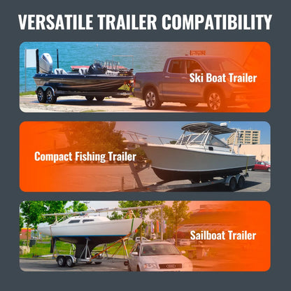 VEVOR Boat Trailer Guide, 43” Adjustable Design Trailer Guide Poles, 2PCS Rustproof Galvanized Steel Trailer Guide, Trailer Guides with PVC Pipes, for Ski Boat, Fishing Boat or Sailboat Trailer 2024 - View 5