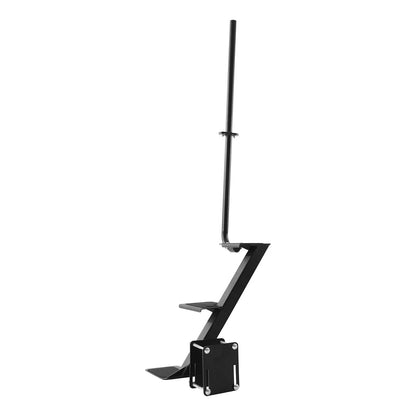 VEVOR Boat Trailer Steps, 3-Step, Heavy-Duty Boat Trailer Steps with Handle, Non-Slip Surface, 3 Mounting Angle Options, Carbon Steel Ladder Suitable for 3" x 3"/3" x 5"/4" x 4" Frame, Side Mounting - View 8